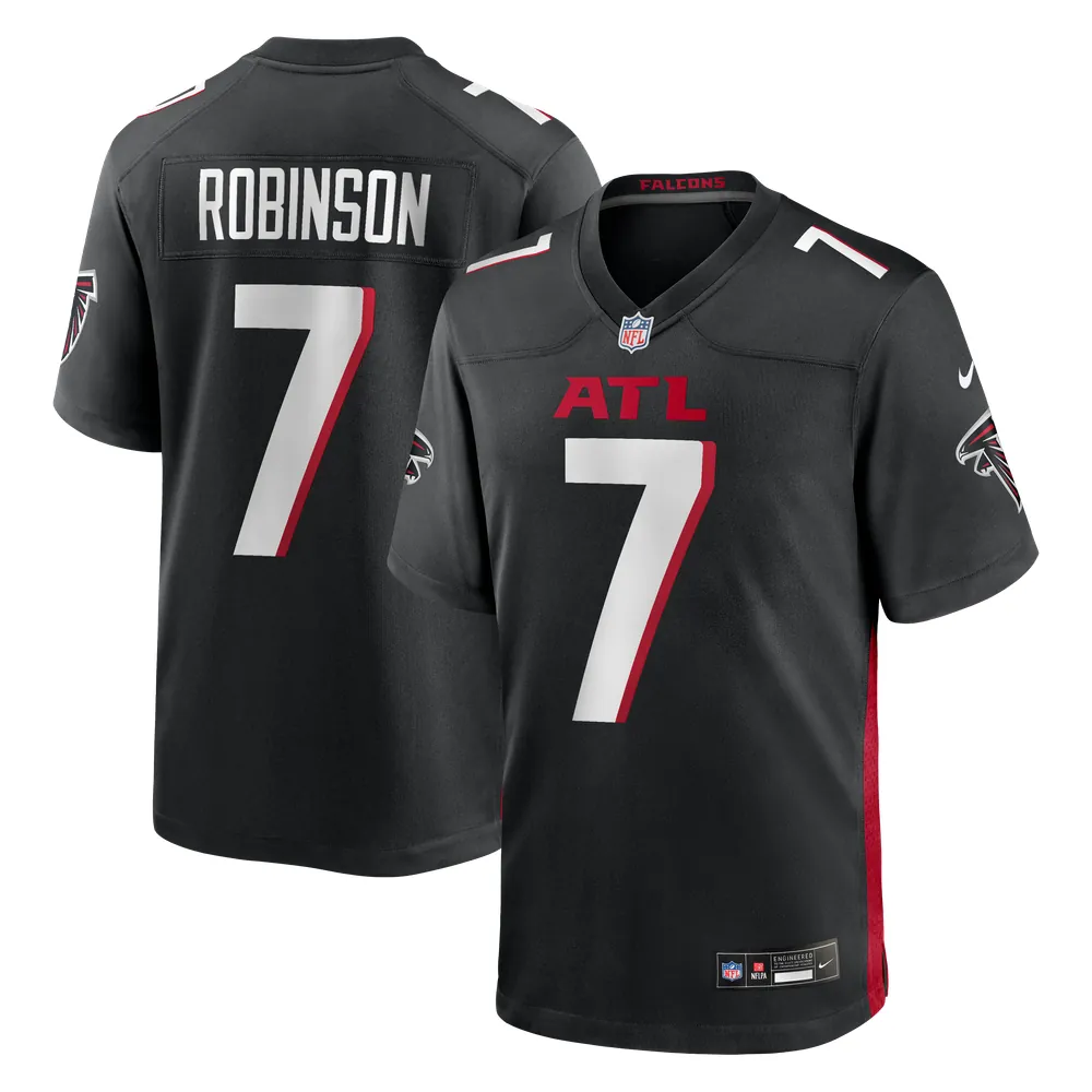 Bijan Robinson Atlanta Falcons Nike  Game Jersey - Black