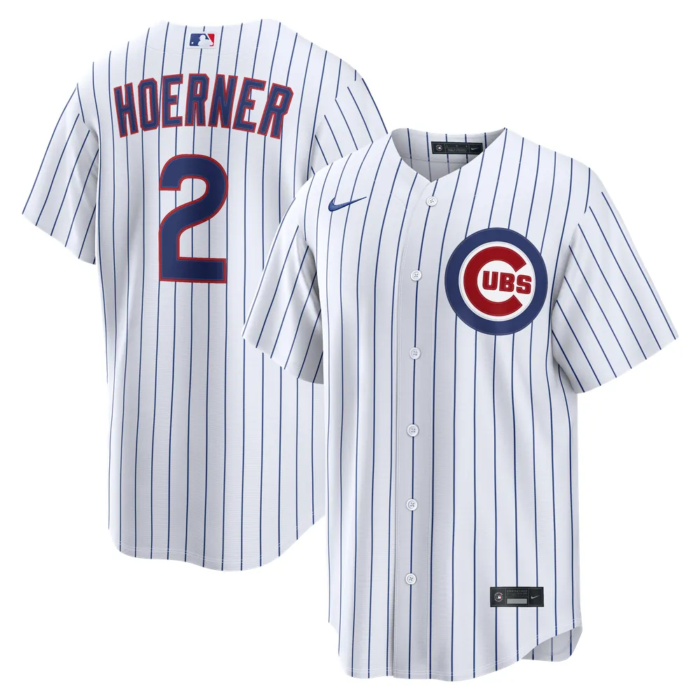 Nico Hoerner Chicago Cubs Nike Home Replica Jersey - White