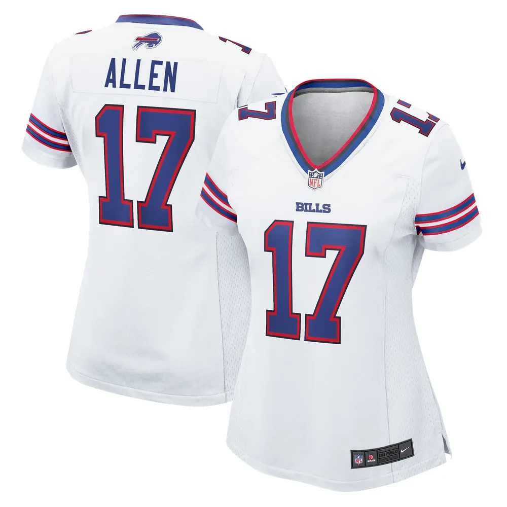 Josh Allen Buffalo Bills Nike Women's White Game Jersey - White