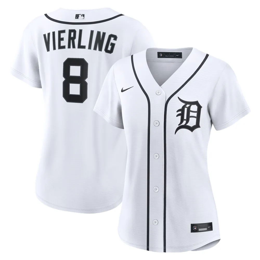 Matt Vierling Detroit Tigers Nike Women's Home Replica Jersey - White