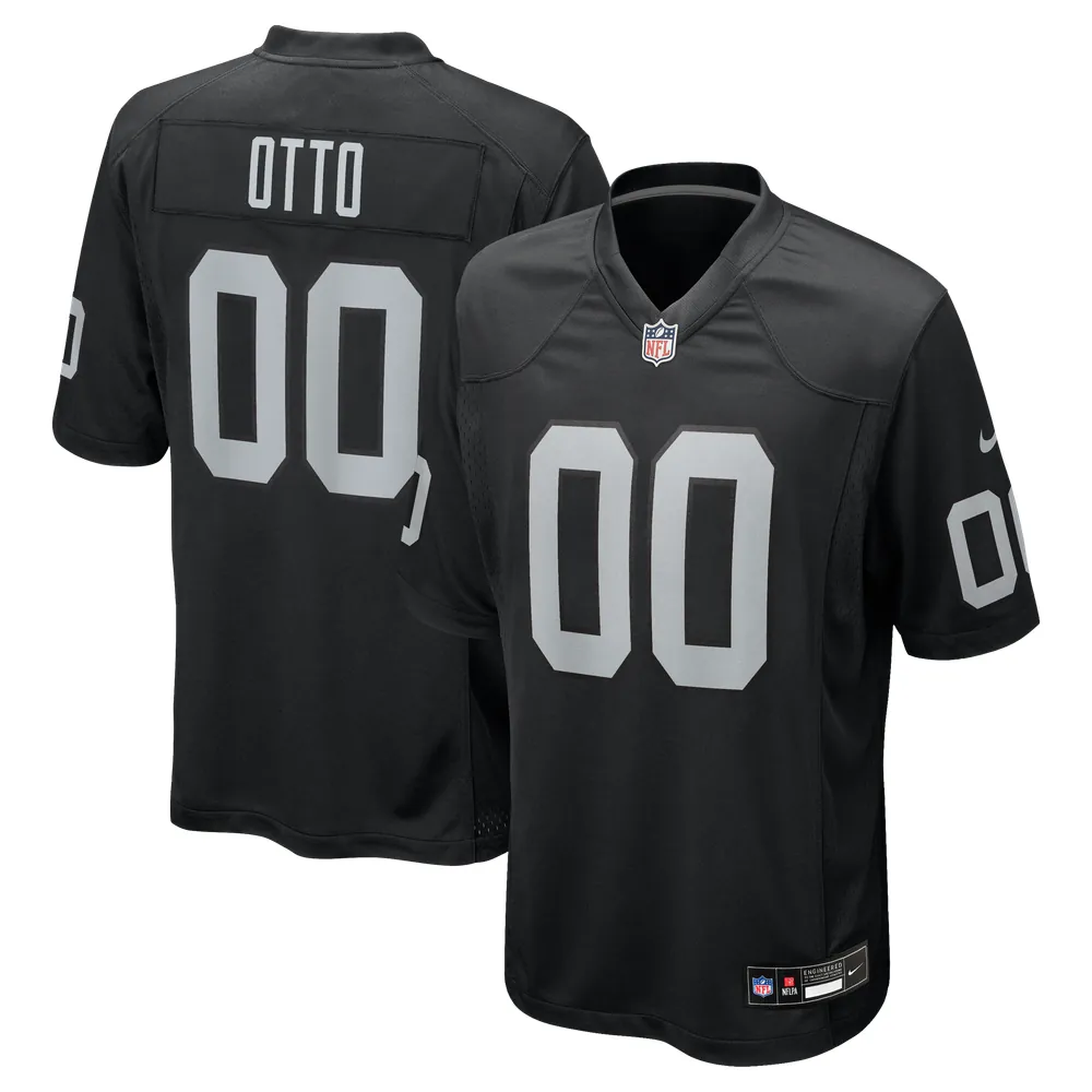 Jim Otto Las Vegas Raiders Nike Game Retired Player Jersey - Black