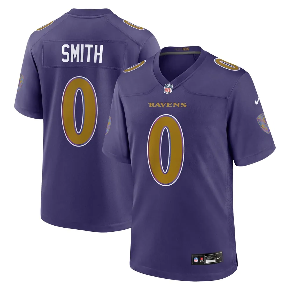 Roquan Smith Baltimore Ravens Nike Alternate Game Jersey - Purple