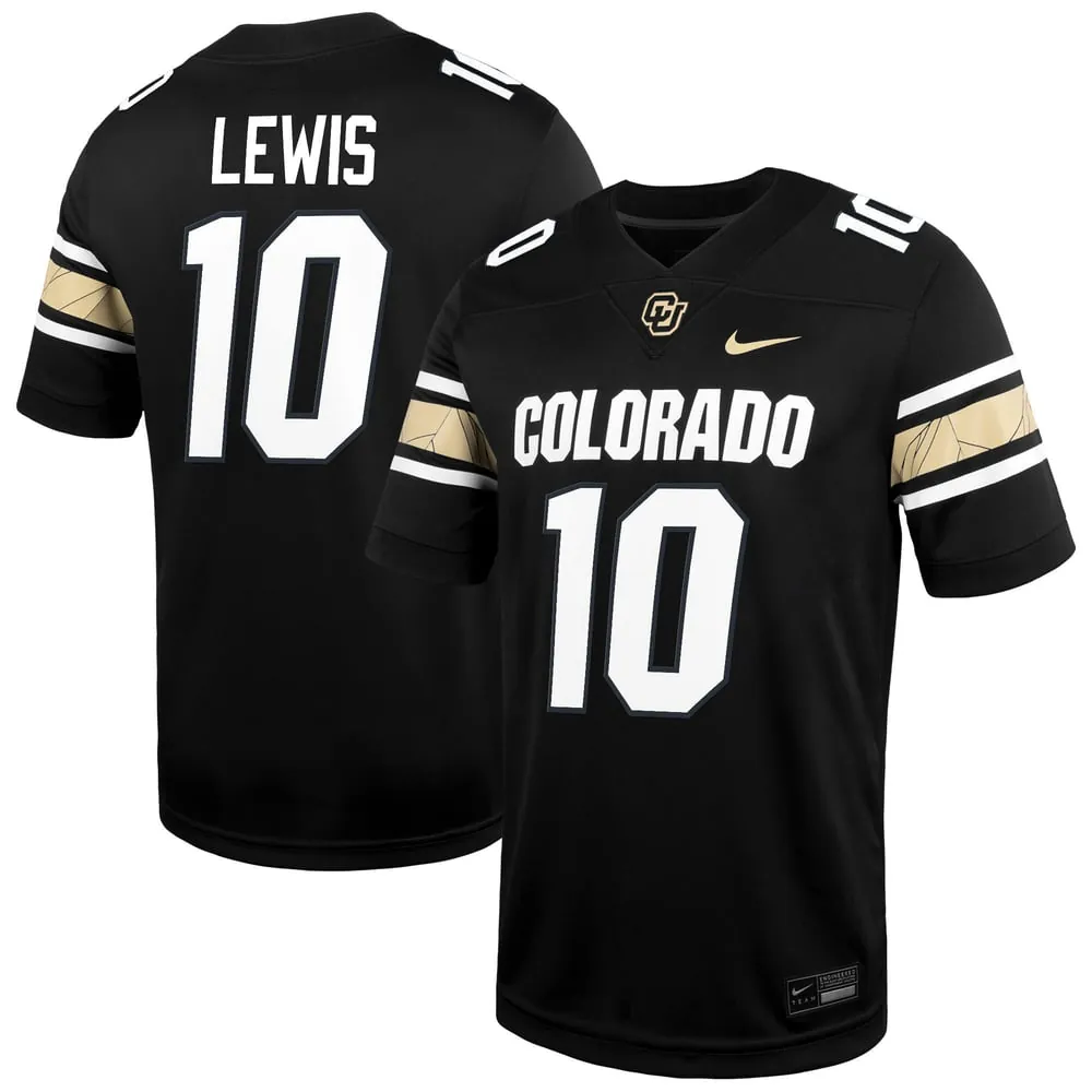 Julian Lewis Colorado Buffaloes Nike Alternate Game Jersey - Black