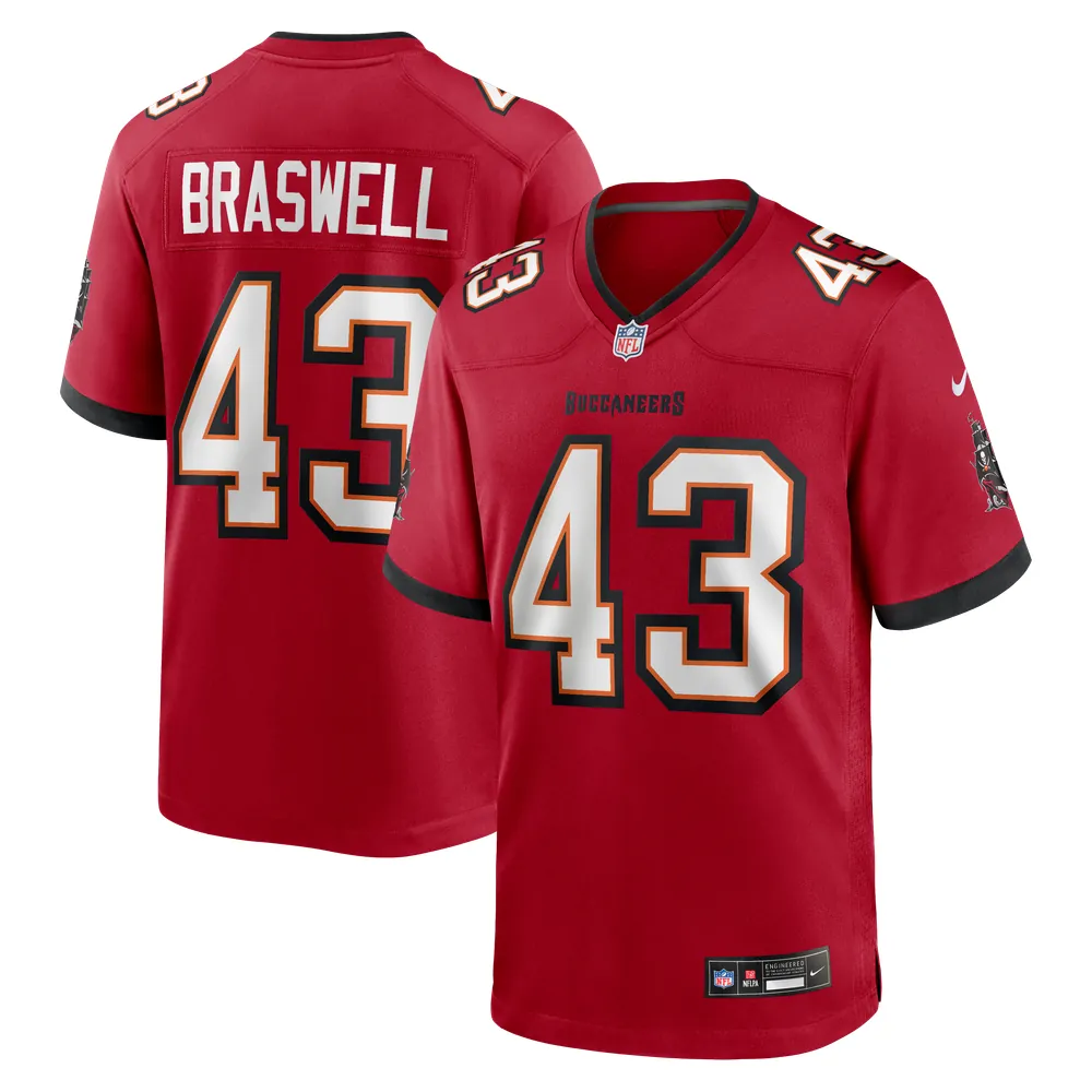 Chris Braswell Tampa Bay Buccaneers Nike  Game Jersey -  Red