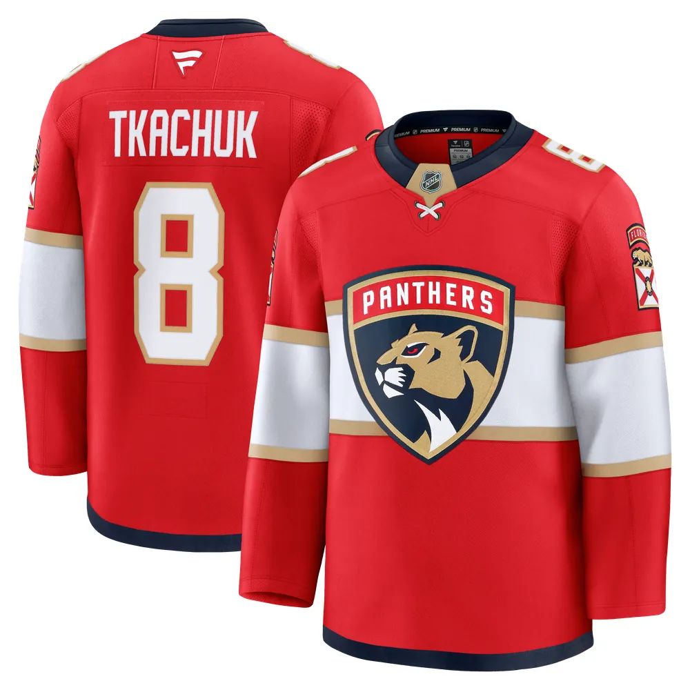 Brady Tkachuk Florida Panthers Fanatics Home Premium Jersey - Red