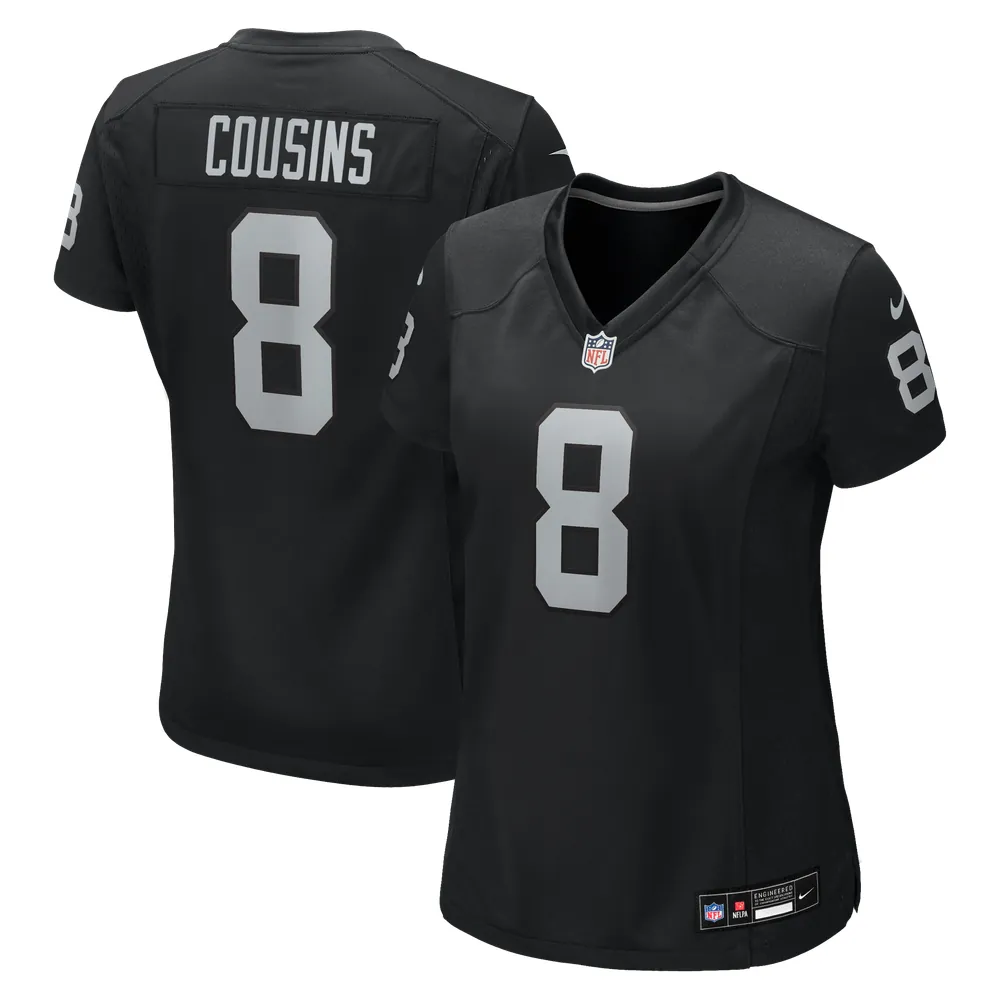 Kirk Cousins Las Vegas Raiders Nike Women's Team Game Jersey -  Black