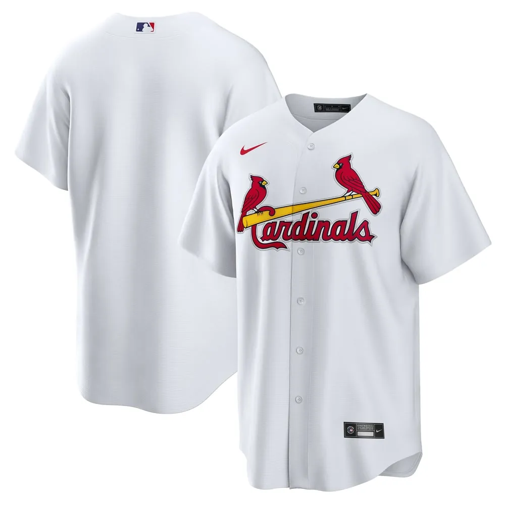 St. Louis Cardinals Nike Home Big & Tall Replica Jersey - White