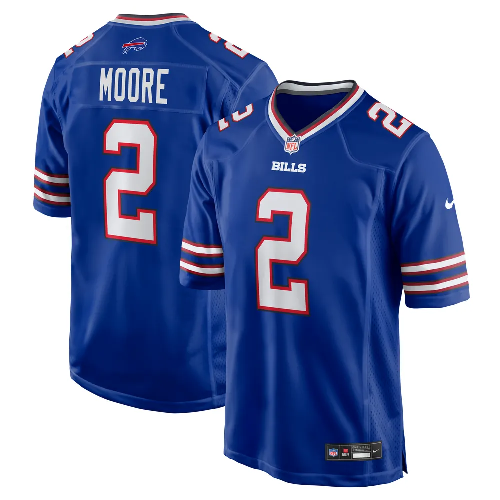 D.J. Moore Buffalo Bills Nike Game Jersey - Royal