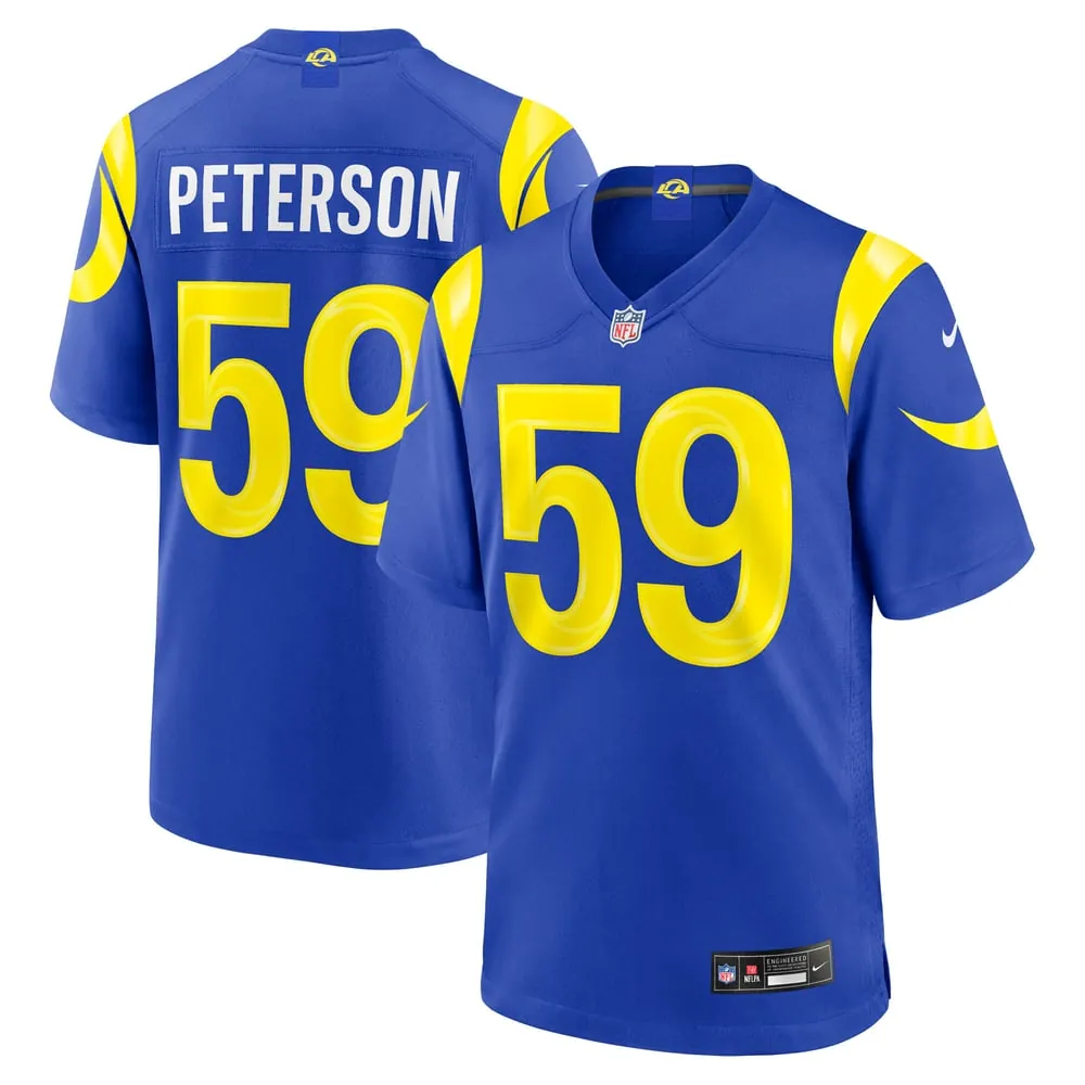 Darryl Peterson Los Angeles Rams Nike Game Jersey - Royal