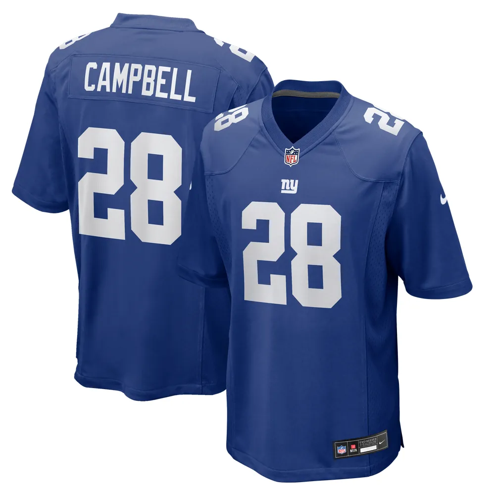 Elijah Campbell New York Giants Nike Team Game Jersey - Royal