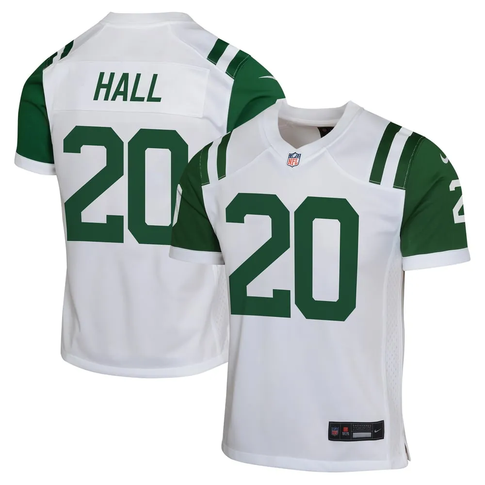 Breece Hall New York Jets Nike Youth Game Jersey - White