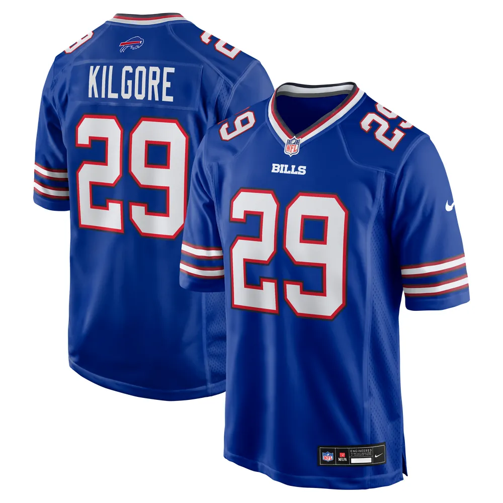 Jalon Kilgore Buffalo Bills Nike Team Game Jersey - Royal