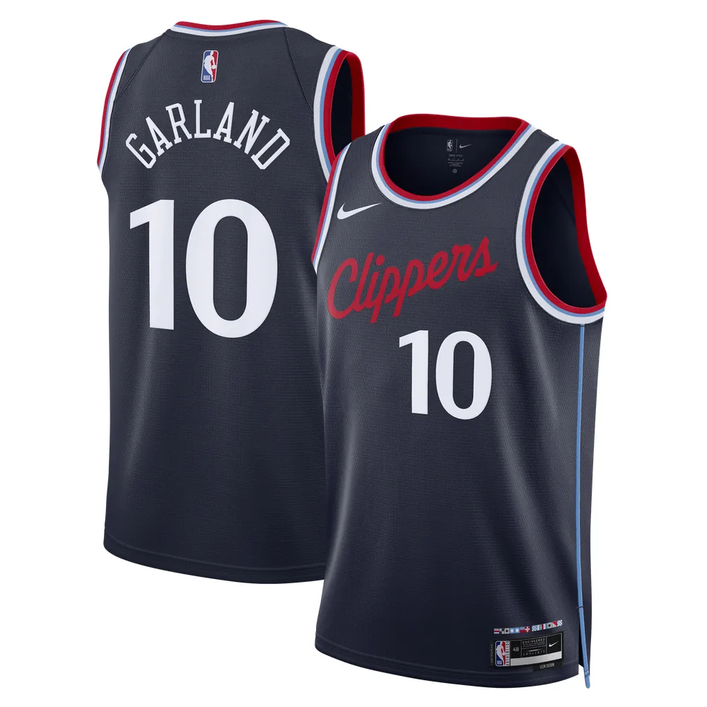 Darius Garland LA Clippers Nike Unisex Swingman Jersey - Icon Edition - Navy