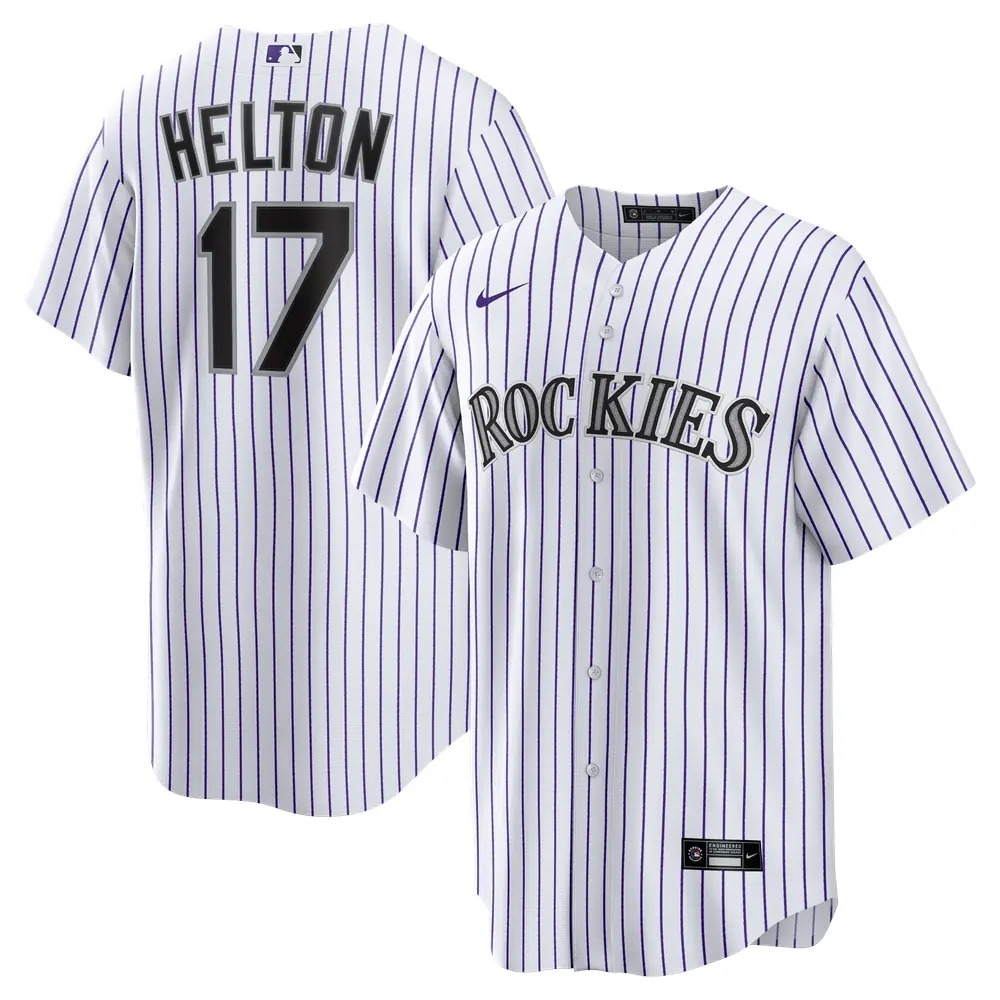 Todd Helton Colorado Rockies Nike Home Retired Player Replica Jersey - White