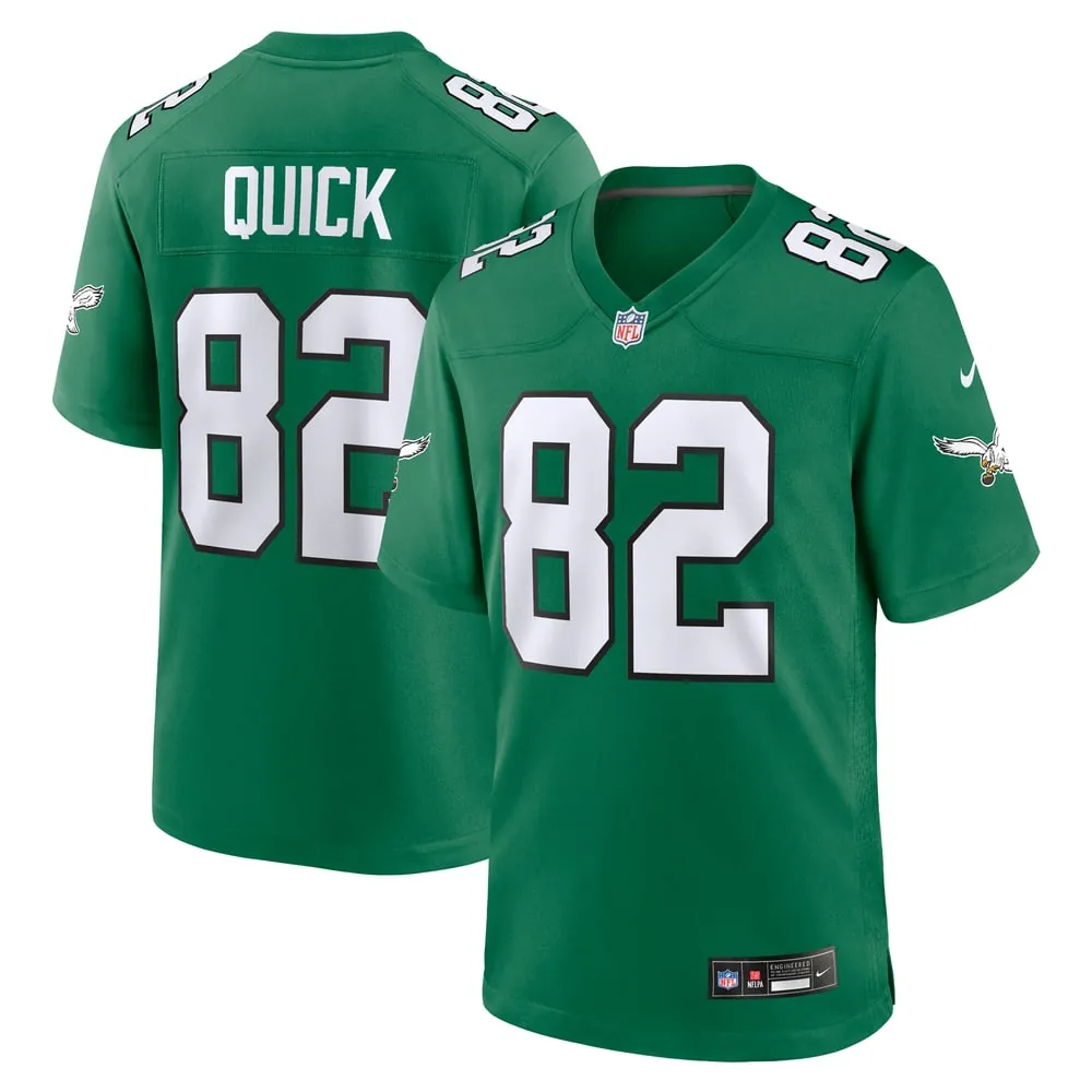Mike Quick Philadelphia Eagles Nike Retired Player Alternate Game Jersey - Kelly Green