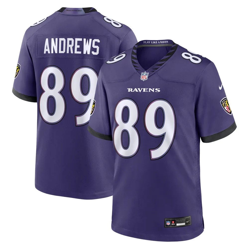 Mark Andrews Baltimore Ravens Nike Team Game Jersey - Purple