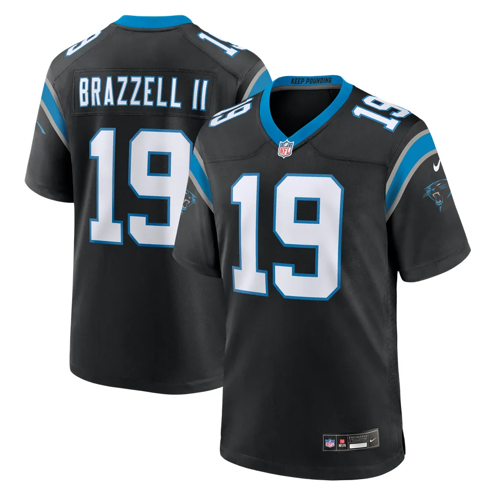 Chris Brazzell II Carolina Panthers Nike Team Game Jersey - Black
