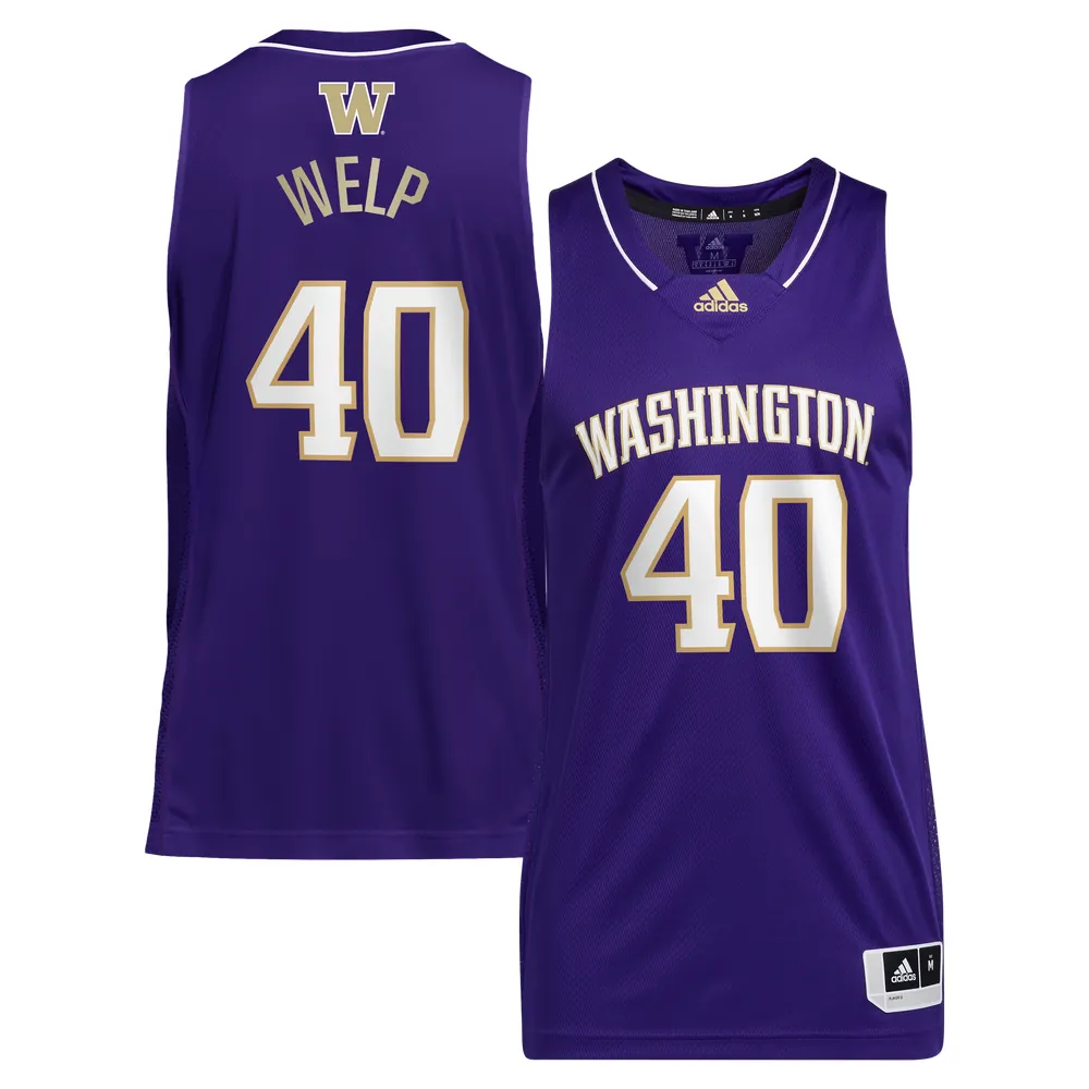 Chris Welp Washington Huskies adidas Retired Player Jersey - Purple