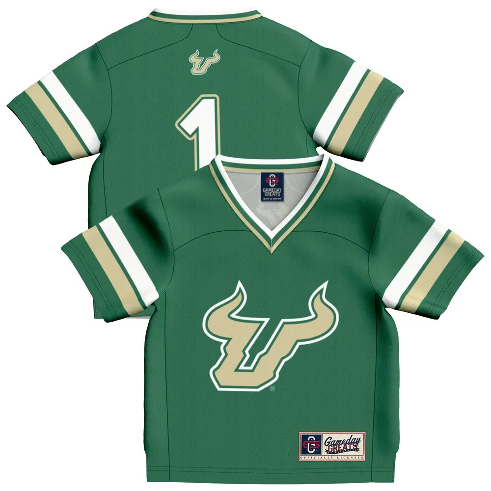 #1 South Florida Bulls GameDay Greats Infant Collegiate Football Fashion Jersey - Green