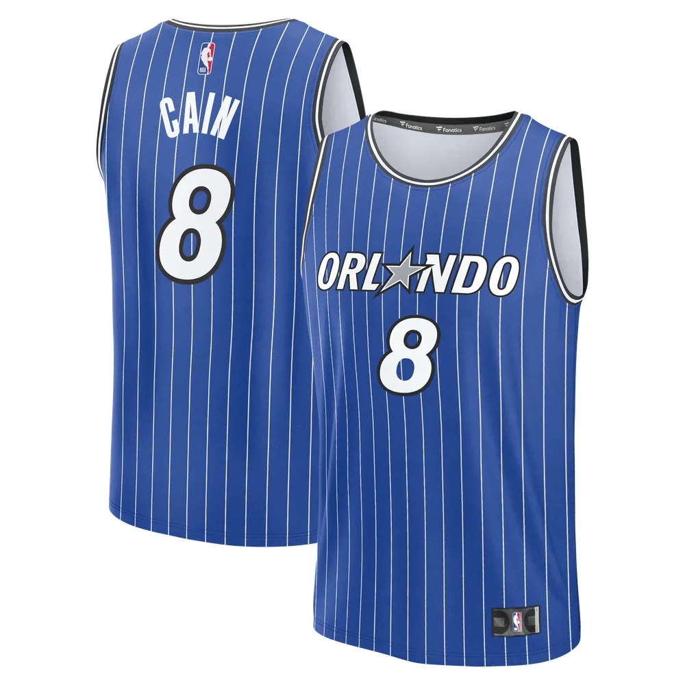 Jamal Cain Orlando Magic Fanatics Fast Break Jersey - Icon Edition - Blue