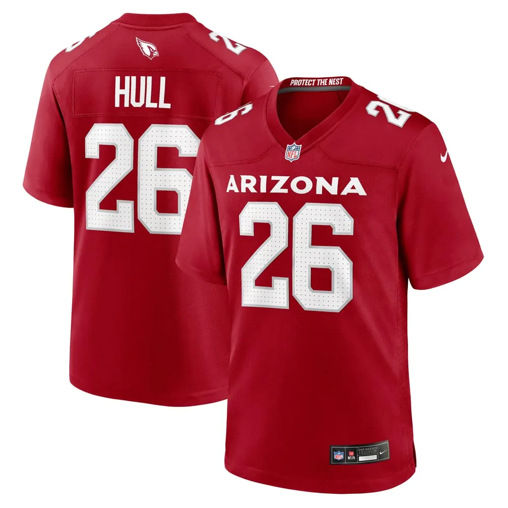Evan Hull Arizona Cardinals Nike Team Game Jersey - Cardinal
