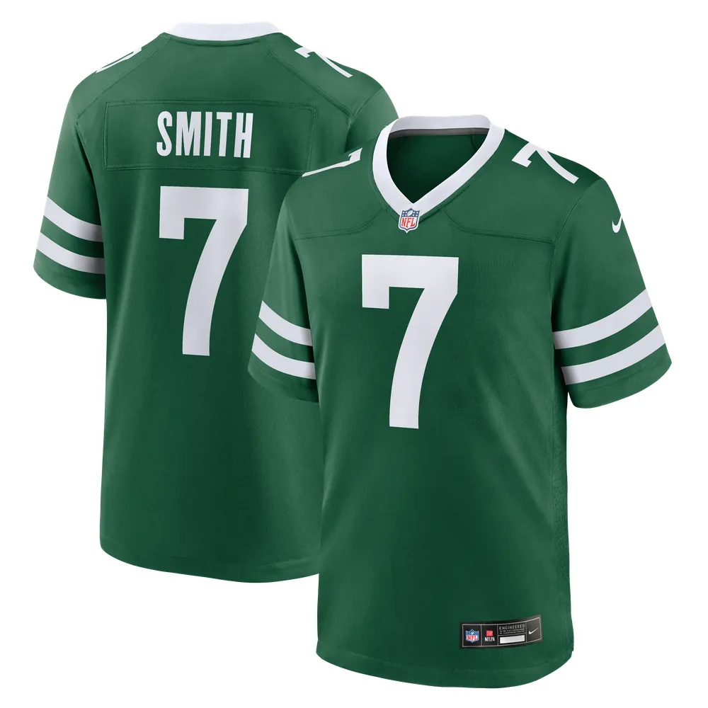 Geno Smith New York Jets Nike Game Jersey - Legacy Green