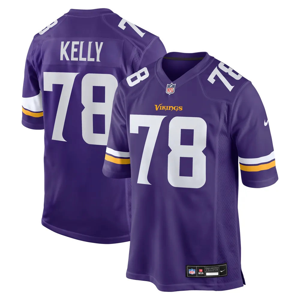 Ryan Kelly Minnesota Vikings Nike Team Game Jersey -  Purple