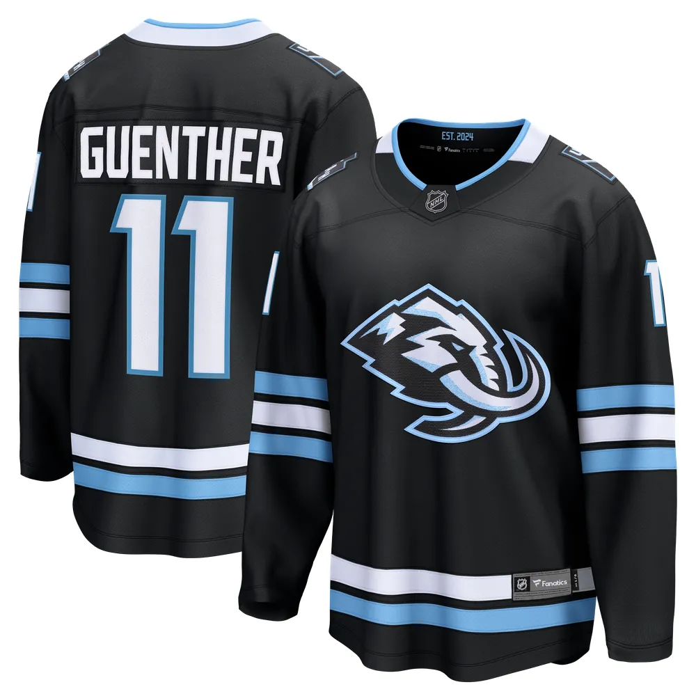 Dylan Guenther Utah Mammoth Fanatics Home Breakaway Player Jersey - Black