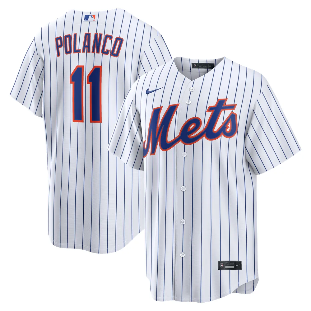 Jorge Polanco New York Mets Nike Home Replica Jersey - White