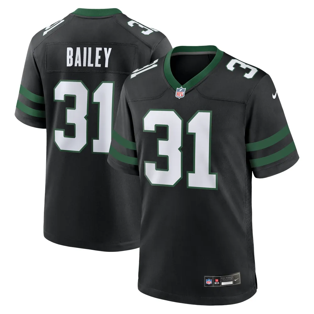 David Bailey New York Jets Nike Alternate Game Player Jersey - Legacy Black