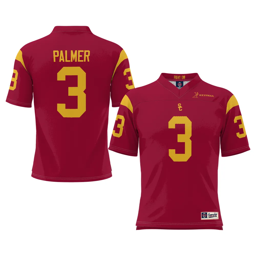Carson Palmer USC Trojans GameDay Greats Heisman Football Jersey - Cardinal