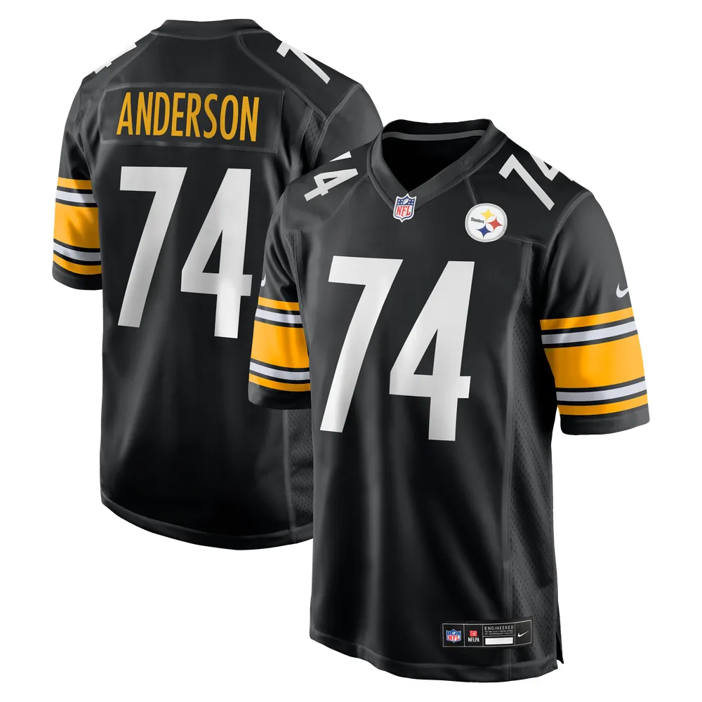Spencer Anderson Pittsburgh Steelers Nike  Game Jersey -  Black