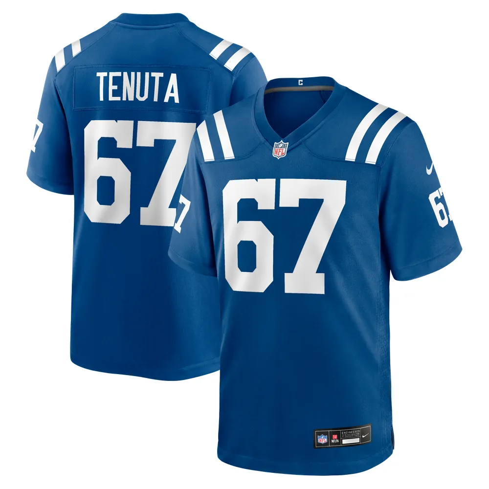 Luke Tenuta Indianapolis Colts Nike Team Game Jersey -  Royal