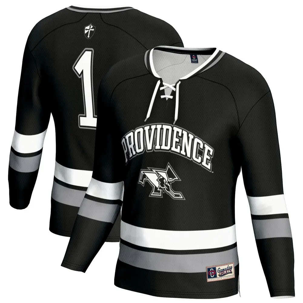#1 Providence Friars GameDay Greats Unisex Lightweight Women's Hockey Jersey - Black