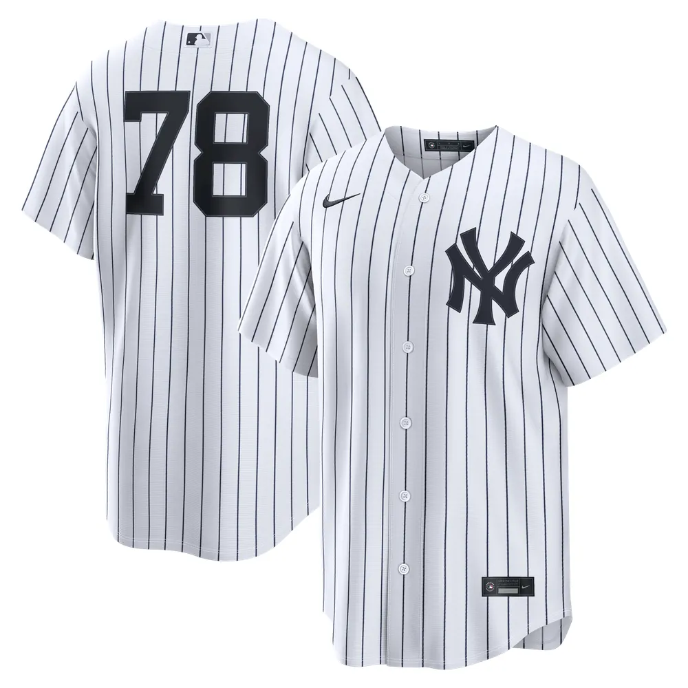 Spencer Jones New York Yankees Nike Home Replica Jersey - White