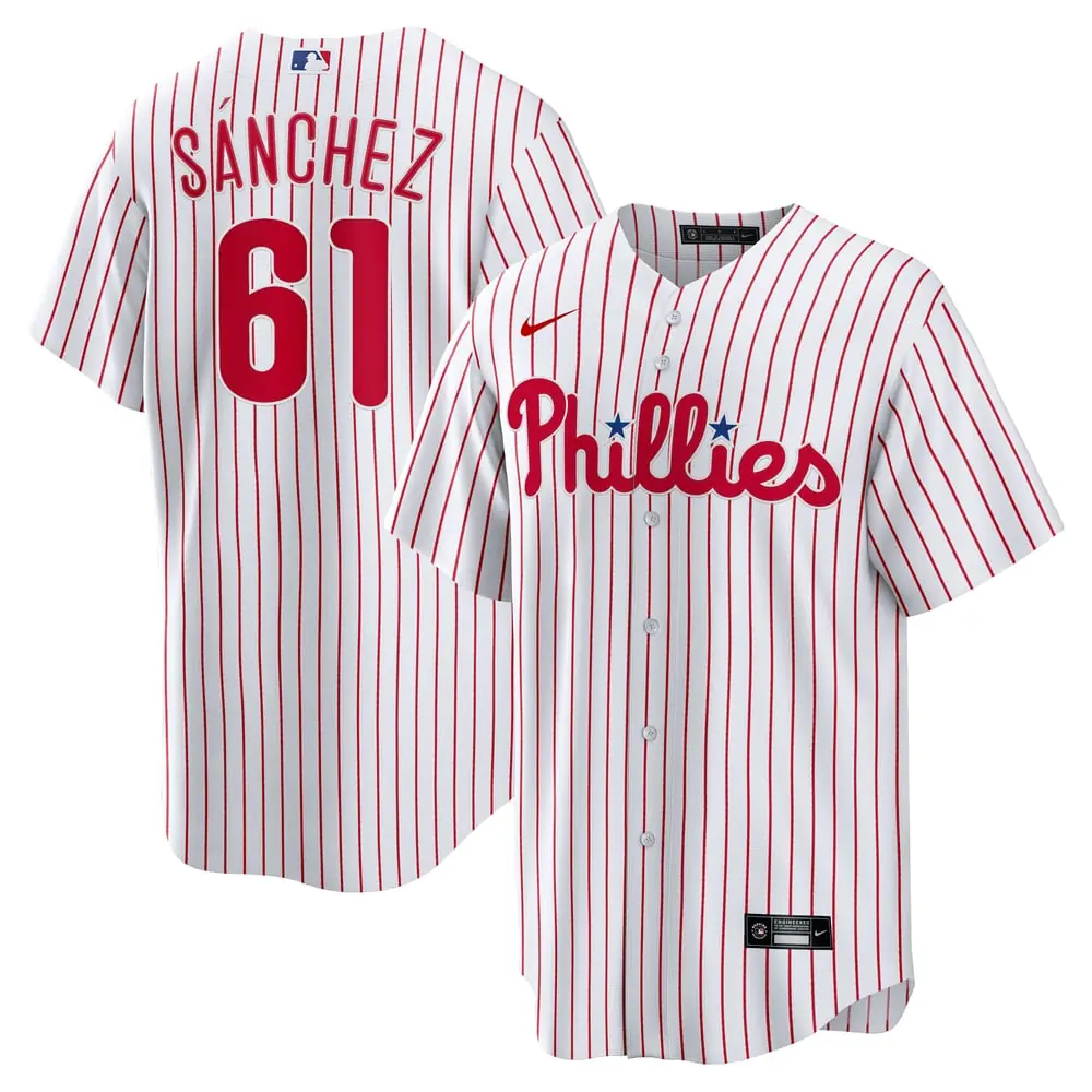 Cristopher Sanchez Philadelphia Phillies Nike Home Replica Jersey - White