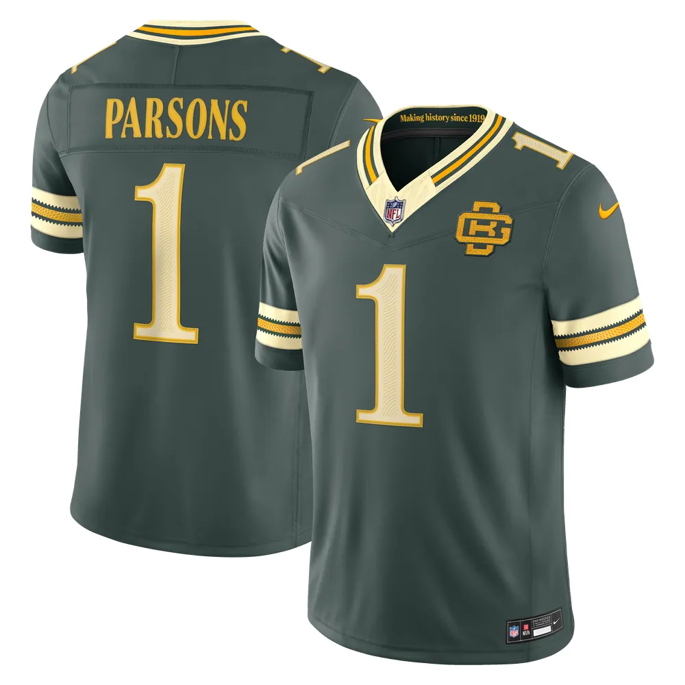 Micah Parsons Green Bay Packers Nike 2026 Rivalries Collection Stitched Limited Jersey - Green