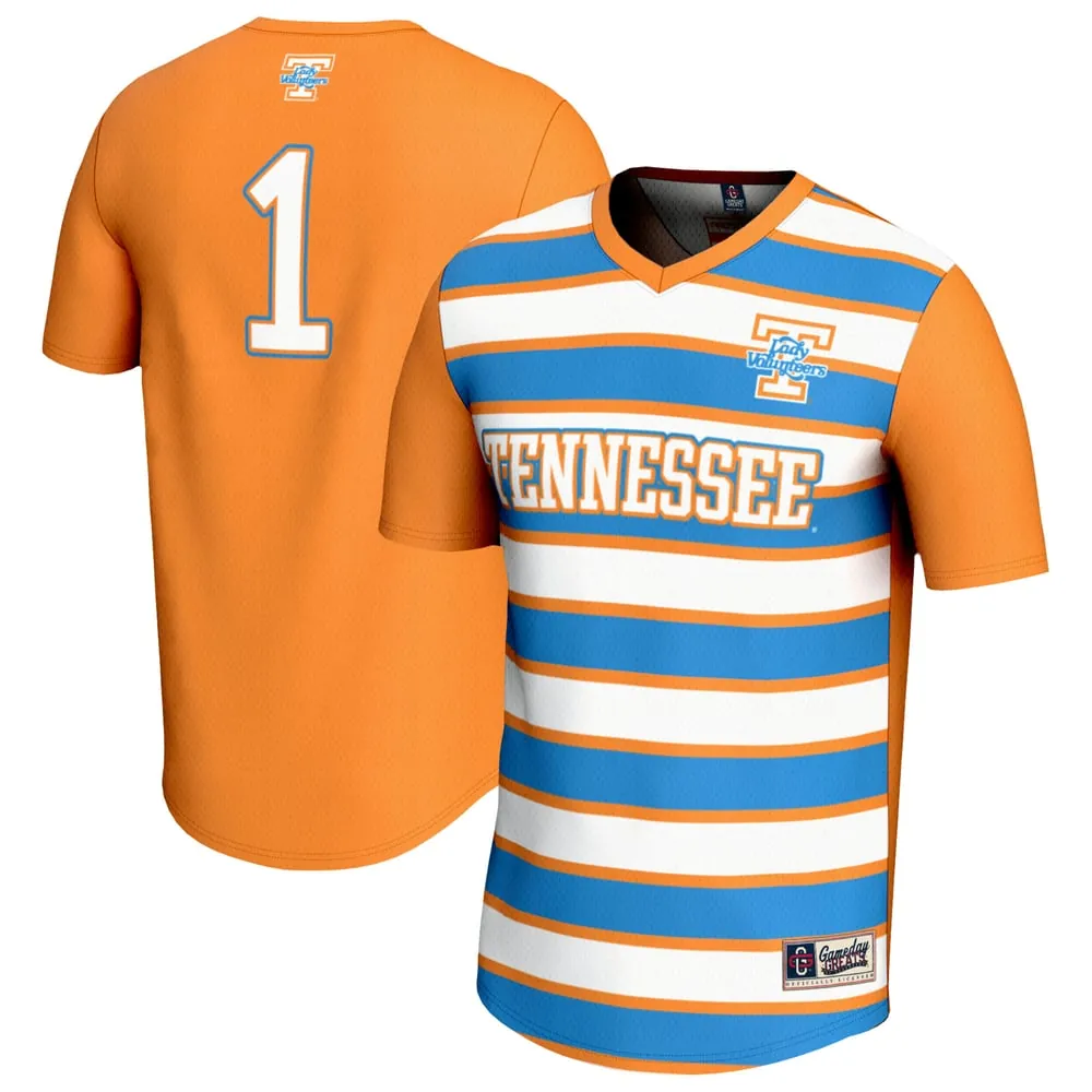 #1 Tennessee Volunteers GameDay Greats Unisex Lightweight Soccer Fashion Jersey - Tennessee Orange