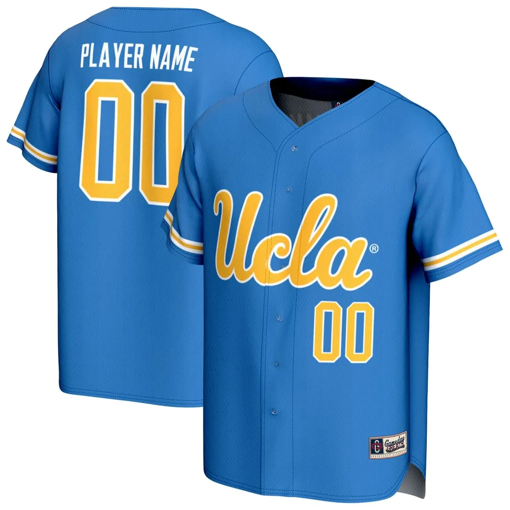 UCLA Bruins GameDay Greats Unisex NIL Pick-A-Player Lightweight Softball Fashion Jersey - Blue