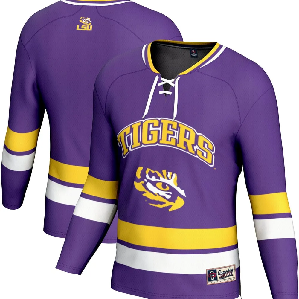 LSU Tigers GameDay Greats  Spirit Hockey Jersey - Purple