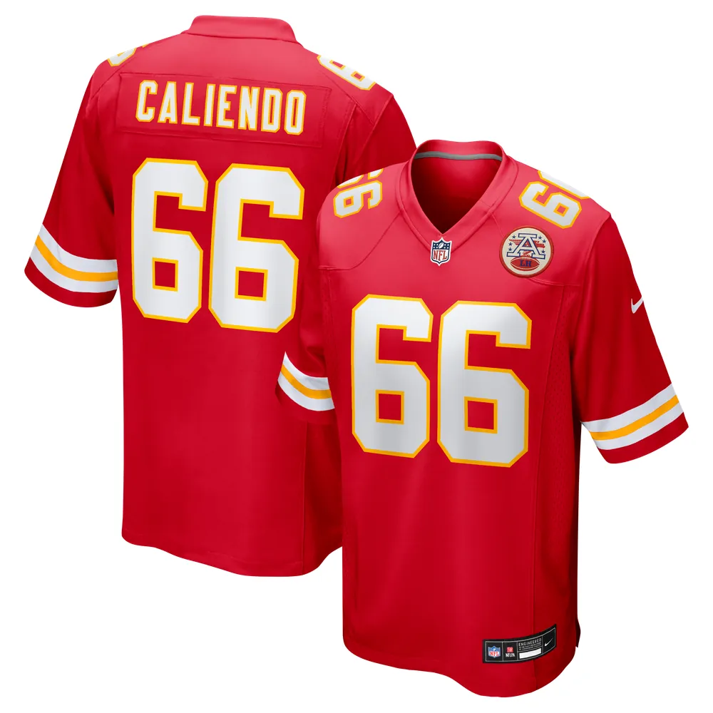Mike Caliendo Kansas City Chiefs Nike Game Player Jersey - Red