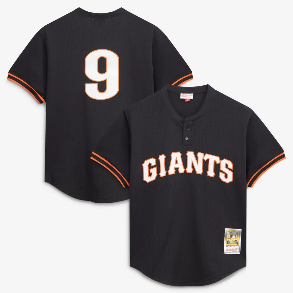 Matt Williams San Francisco Giants Mitchell & Ness Authentic Batting Practice Jersey - Black