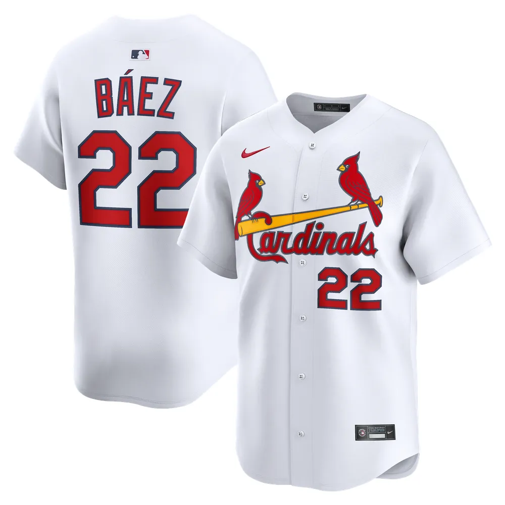 Joshua Báez St. Louis Cardinals Nike Home Limited Player Jersey - White