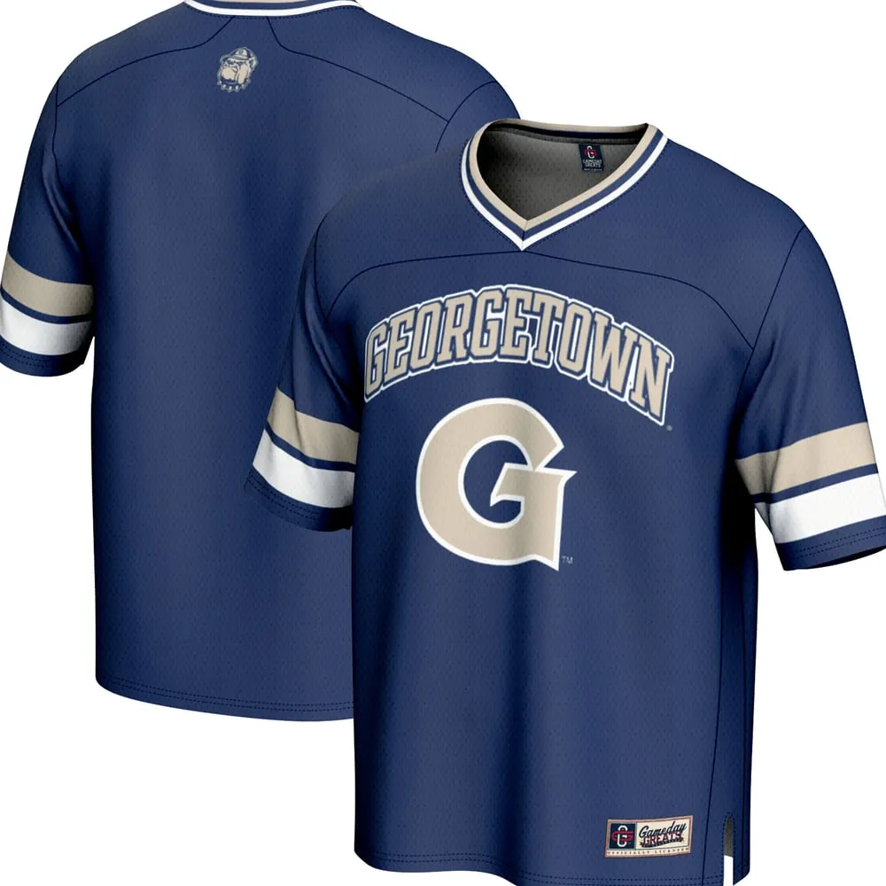 Georgetown Hoyas GameDay Greats  Spirit Football Jersey - Navy