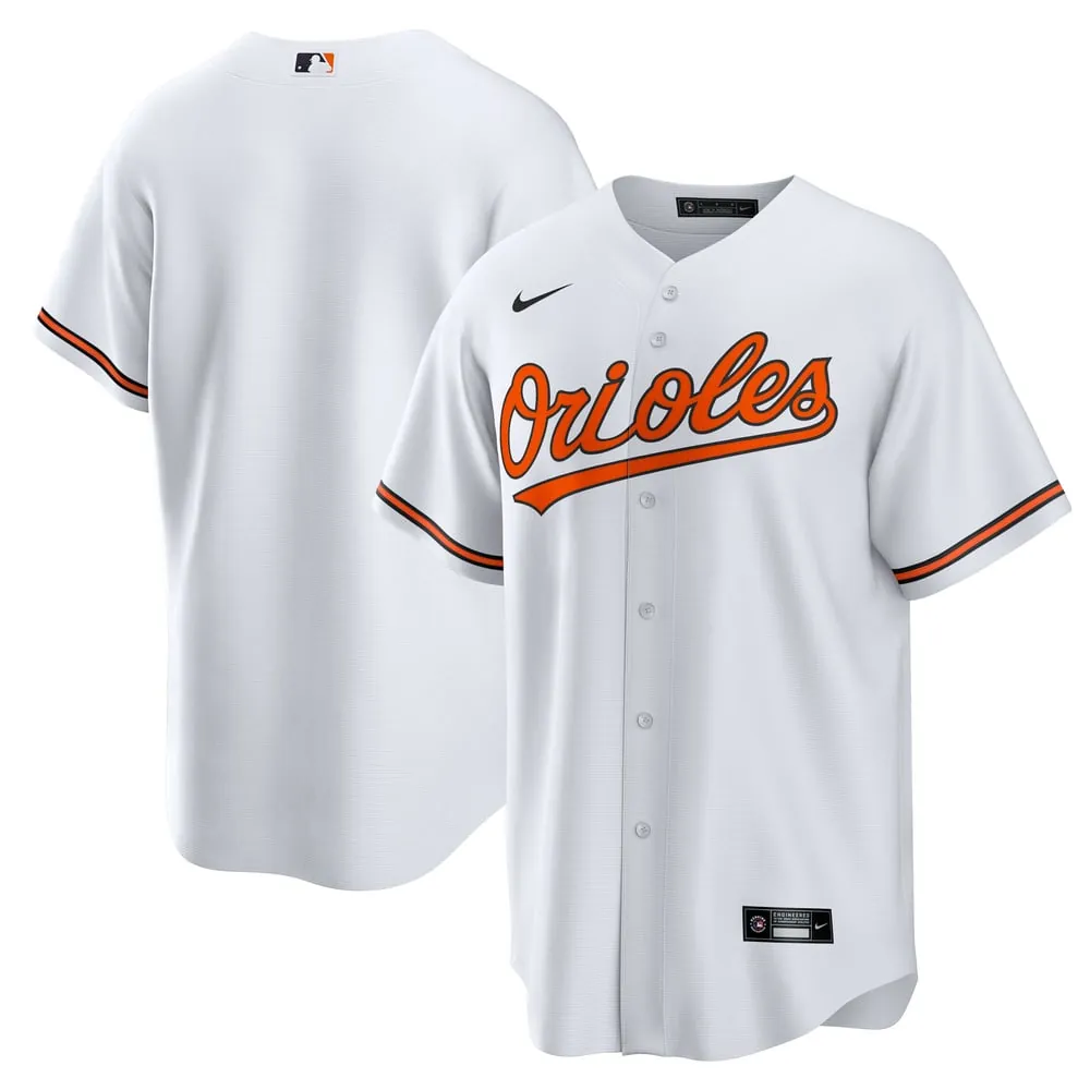 Baltimore Orioles Nike Home Big & Tall Replica Jersey - White