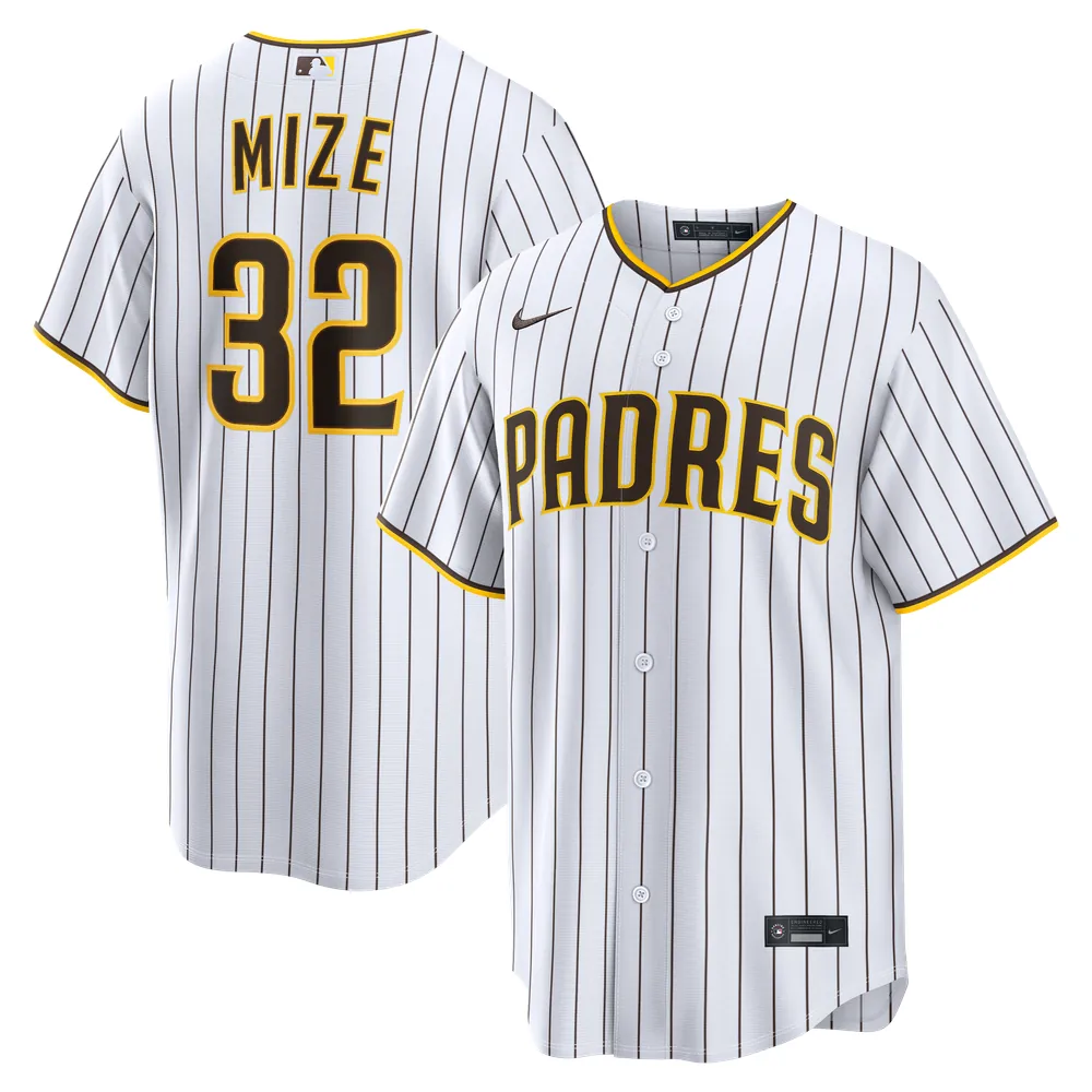 Casey Mize San Diego Padres Nike Home Replica Jersey - White