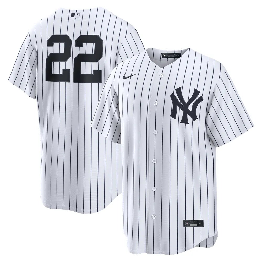 Ben Rice New York Yankees Nike Home Replica Jersey - White