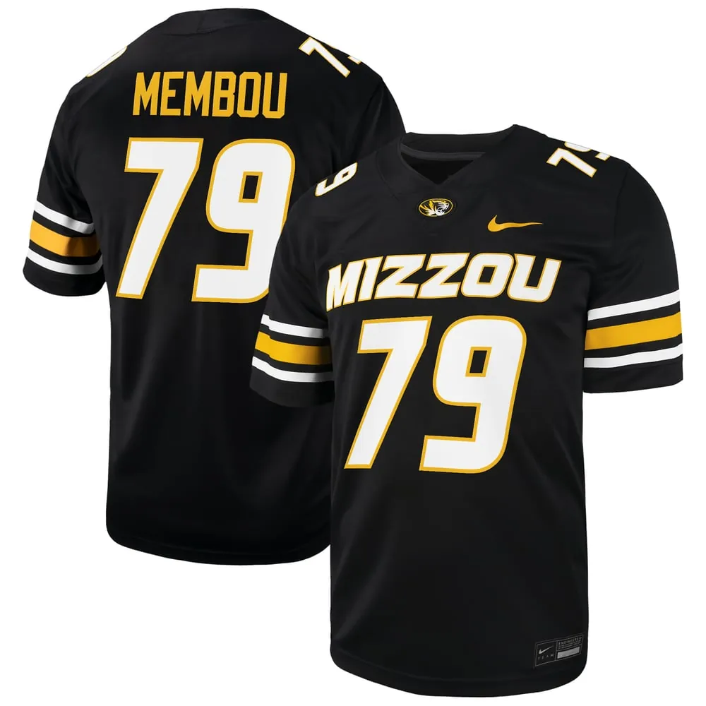 Armand Membou Missouri Tigers Nike Alumni Game Jersey - Black