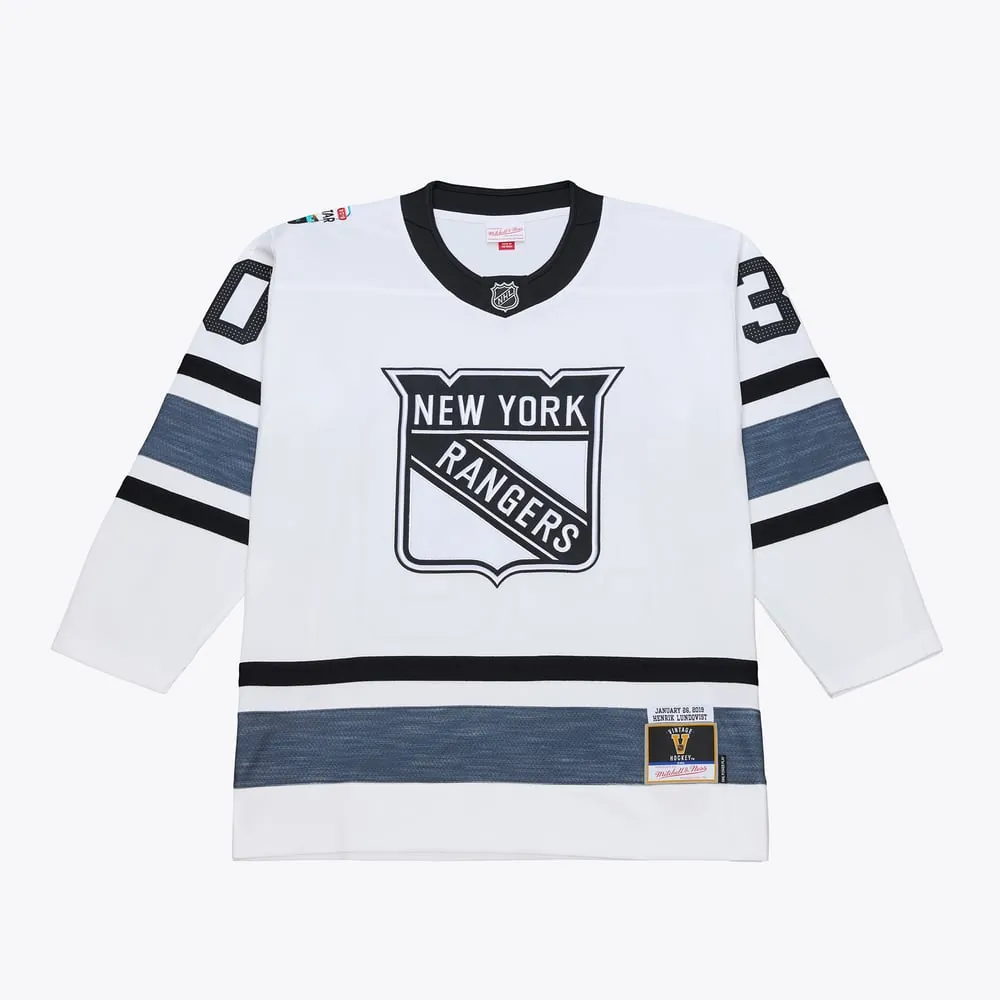 Henrik Lundqvist Mitchell & Ness 2019 All-Star Game Power Play Jersey - White