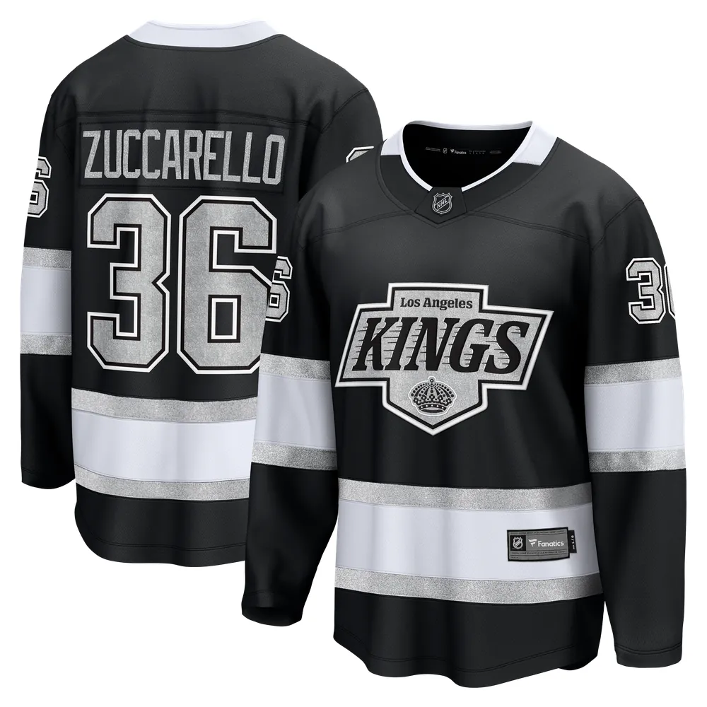 Mats Zuccarello Los Angeles Kings Fanatics Home Breakaway Jersey - Black